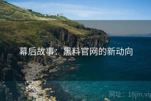 幕后故事：黑料官网的新动向
