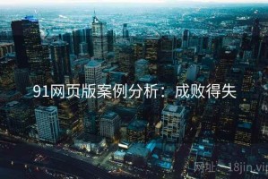 91网页版案例分析：成败得失